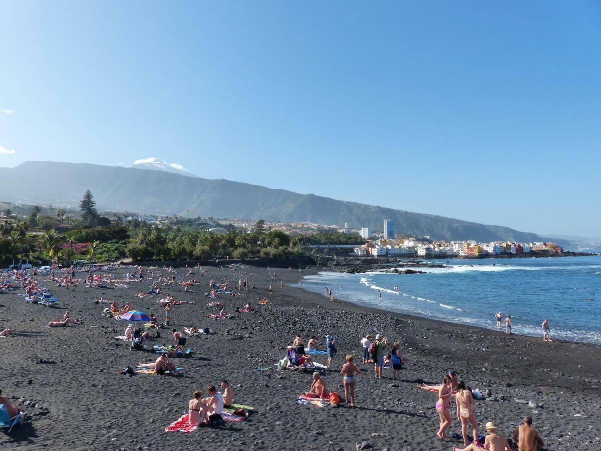 Penthouse Direkt Am Meer Los Realejos Esterno foto
